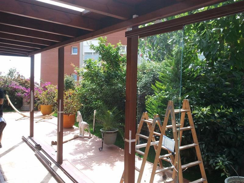 Cortinas de cristal en Montgat