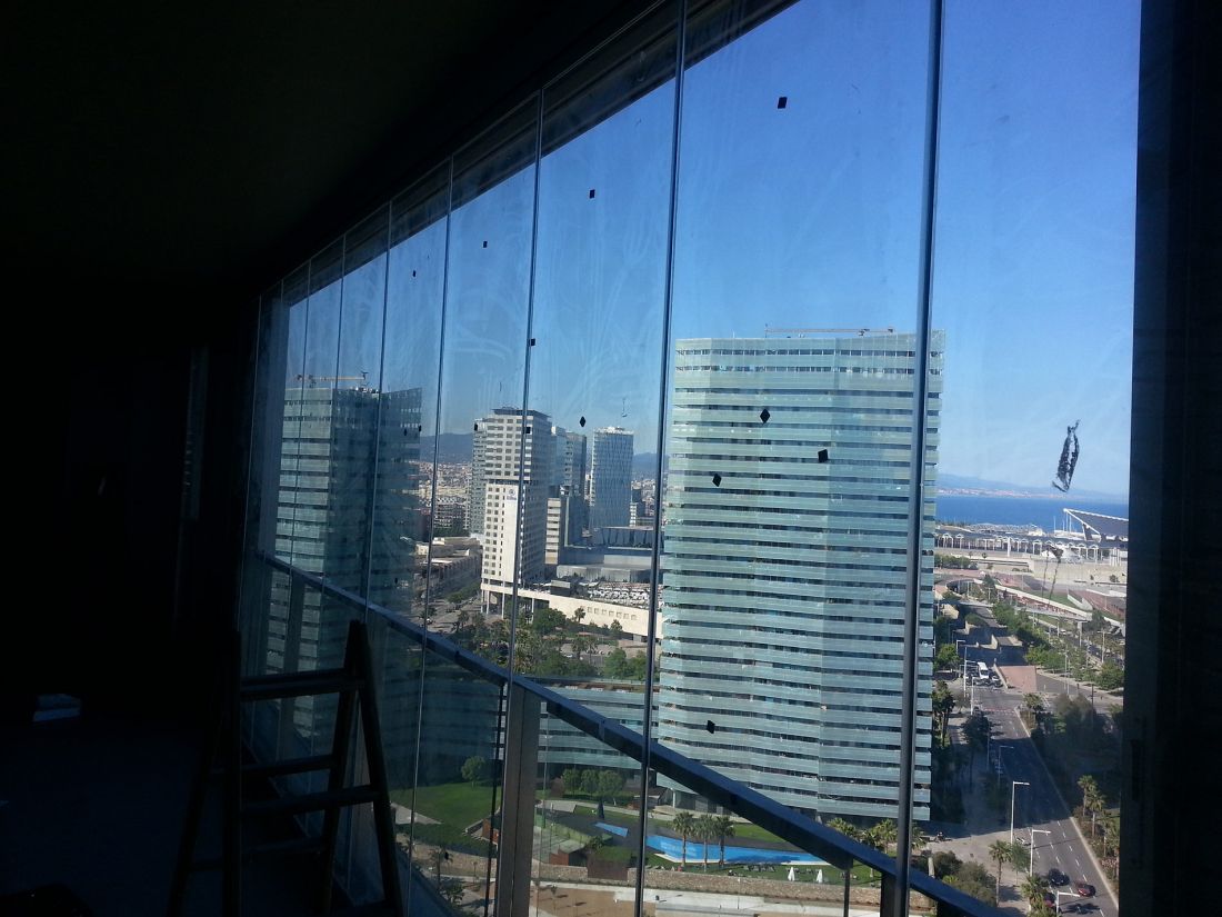 Cortinas de cristal en Barcelona