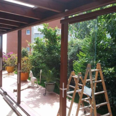 Cortinas de cristal en Montgat